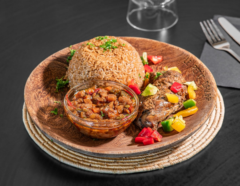 Thiébou yapp guinnar (poulet)